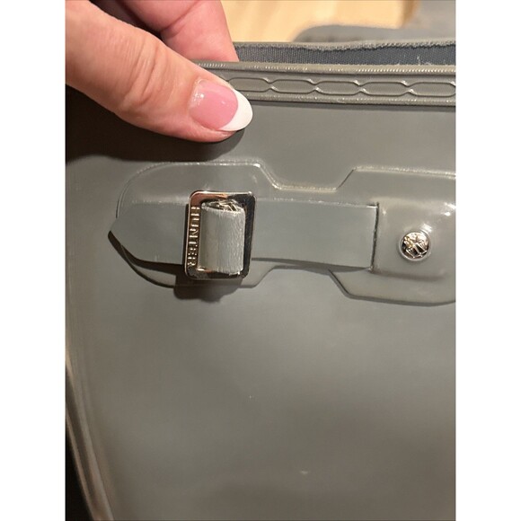 Hunter Boots Womens US 5 EU 36 Original Tall Gloss Rain Boots - Gray Green Boot - Picture 8 of 8